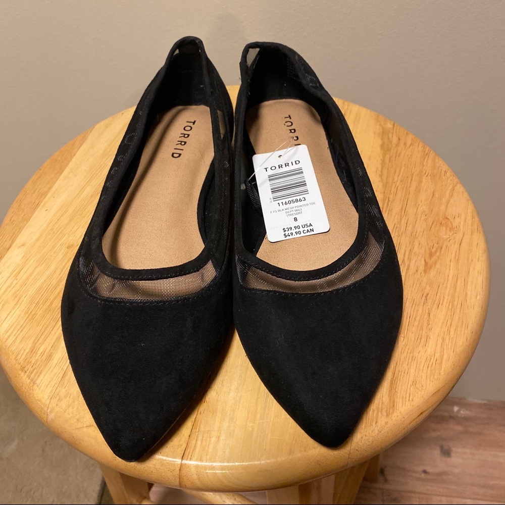 Black Torrid Flats